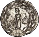 Cistophorus - Octavius (IMP•CAESAR•DIVI•F•COS•VI•LIBERTATIS•P•R•VINDEX / PAX)