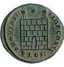 Nummus - Crispus (PROVIDENTIAE CAESS)