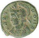 Centenionalis - Constantinus I (VRBS ROMA; Lugdunum mint)
