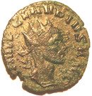 Antoninianus - Claudius II Gothicus (IMP CLAVDIVS AVG / LIBERT AVG with reverse of Gallienus, Rome mint)