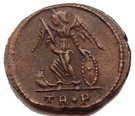 Follis - Constantinus Ist (CONSTANTINOPOLIS; with dot; Treveri)