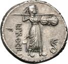 Denarius (Procilia: Lucius Procilius; S•C / L•PROCILI F)