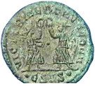 Nummus - Constantius II (VICTORIAE DD AVGG Q NN)