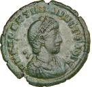 Nummus - Valentinianus II (CONCORDIA AVGGG, Constantinopolis mint)
