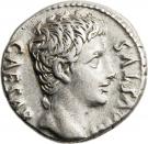 Denarius - Augustus (OB CIVIS SERVATOS; Colonia Patricia mint)