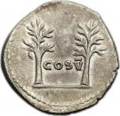 Denarius - Vespasianus (COS V)