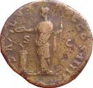 Sestertius - Antoninus (SALVS AVG COS IIII)