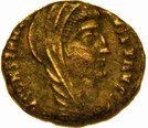 Nummus - Constantinus I (DV CONSTANTINVS PT AVGG; Quadriga; Cyzicus mint)