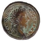 Sestertius - Marcus Aurelius (TR P XXV COS III; Roma)