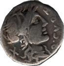 Denarius (Curtia: Quintus Curtius; Q•CVRT / M•SILA)
