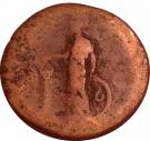Sestertius - Hadrianus (P M TR P COS III: Minerva)