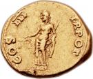 Aureus - Vespasianus (TR POT COS III)