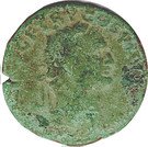 As - Titus (SC; Spes; Strike under Vespasianus; Lugdunum mint)