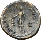 Sestertius - Galba (LIBERT AVG SC; Rome mint)