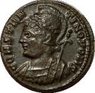 Follis - Constantinus Ist (CONSTANTINOPOLIS; with star; Treveri)