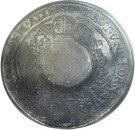 Jefimok Rouble - Alexey Mikhailovich (Countermarked over "Saxe-Weimar Taler 1622")