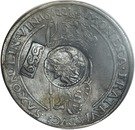 Jefimok Rouble - Alexey Mikhailovich (Countermarked over "Saxe-Weimar Taler 1622")