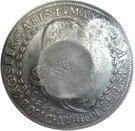 Jefimok Rouble - Alexey Mikhailovich Countermarked over "Austria Hall Mint Taler 1613"