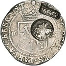 Jefimok Rouble - Alexey Mikhailovich (Countermarked over "Zeeland Rijksdaalder 1649")