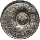 Jefimok Rouble - Alexey Mikhailovich (Countermarked over "Mansfeld-Eigentliche-Hinterort Taler 1649")