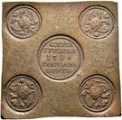 Grivna - Ekaterina I (Plate money; Novodel)