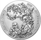 50 Amafaranga (Gorilla; Silver Bullion)