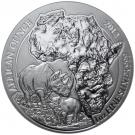 50 Franc (Rhinoceros; Silver Bullion)