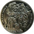 50 Francs (Cape Buffalo; Silver Bullion)