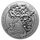 50 Francs (Shoebill; Silver Bullion)