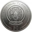 50 Franc (Cheetah; Silver Bullion)