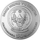 50 Amafaranga (Gorilla; Silver Bullion)