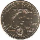 1 Crown - Elizabeth II (4th portrait; 2011 William & Catherine Wedding)