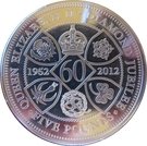 5 Pounds - Elizabeth II (Diamond Jubilee; Silver Proof Issue)