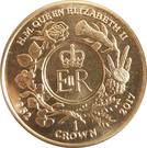 1 Crown - Elizabeth II (Sapphire Jubilee)