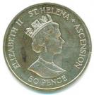 50 Pence - Elizabeth II (Royal Wedding)
