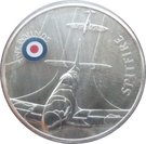 5 Pounds - Elizabeth II (Spitfire)