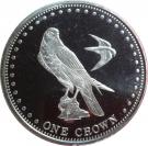 1 Crown - Elizabeth II (4th portrait; Gough Island)