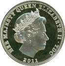 5 Pounds - Elizabeth II (1672 Penny)