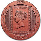 1 Crown - Elizabeth II (175th Anniversary Penny Red)