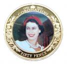 50 Pence - Elizabeth II (Queen in Red Hat)