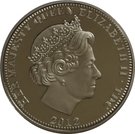 1 Crown - Elizabeth II (R.M.S. Titanic sinking; Silver)
