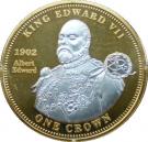 1 Crown - Elizabeth II (King Edward VII)