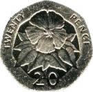 20 Pence - Elizabeth II (3rd portrait)