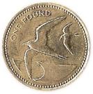 1 Pound - Elizabeth II (3rd portrait)