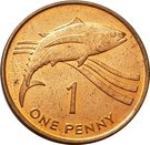 1 Penny - Elizabeth II (3rd portrait)