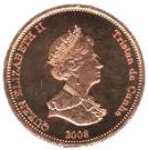 1 Penny - Elizabeth II (4th portrait; St. Helena Dependency)