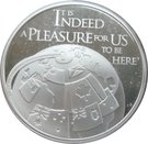 5 Pounds - Elizabeth II (Globe with flags)