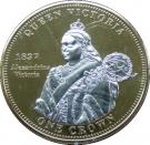 1 Crown - Elizabeth II (Queen Victoria)