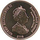 2 Pence - Elizabeth II (4th portrait; Stoltenhoff Island)