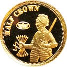 ½ Crown - Elizabeth II (Ducat - Fabula Aurum)